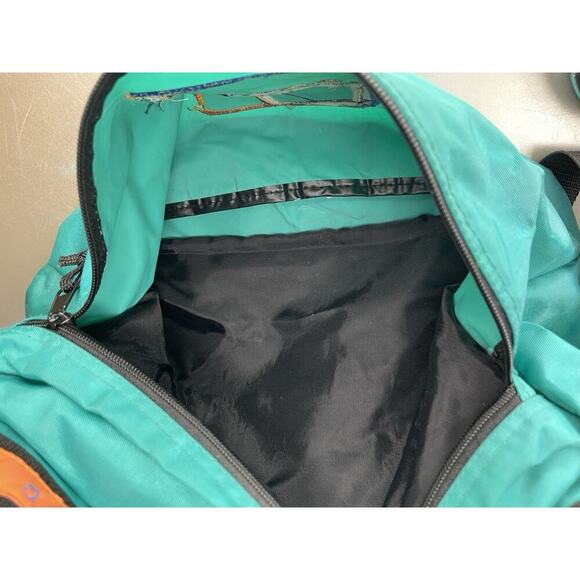 Vintage Disney Winnie The Pooh Teal Messenger Book Bag 90s - Picture 2 of 9